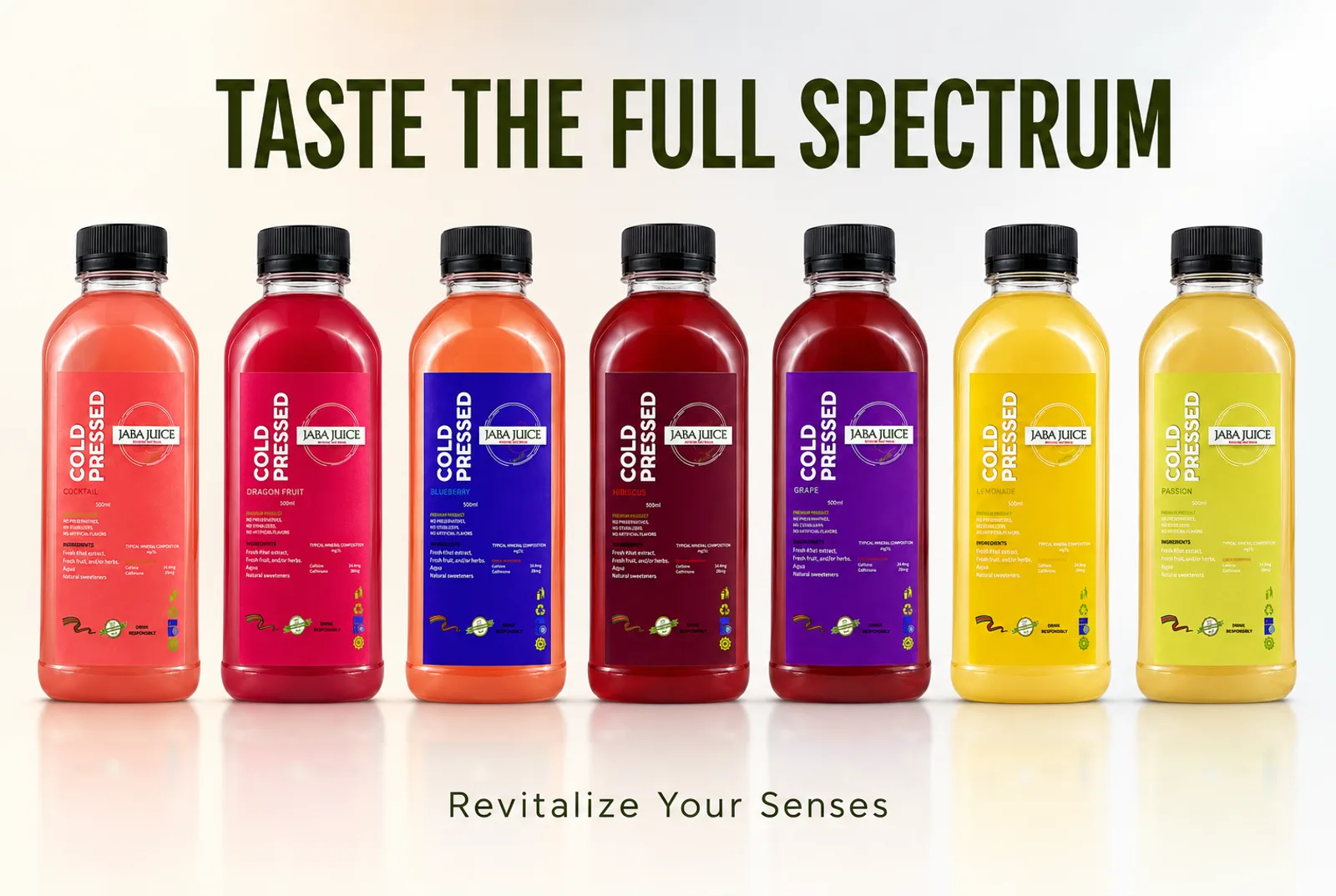 Jaba Juice — the full spectrum of flavours